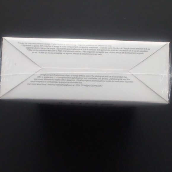 SONY HEADPHONES BLACK NOISE CANCELING OVER THE EAR Model # MDR-ZX110NC Folding - Picture 3 of 11